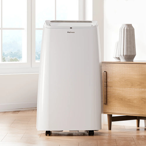 Climatiseur portable 4-en-1 de 12 000 BTU, chauffage avec fonction de déshumidification - Application Wi-Fi intelligente