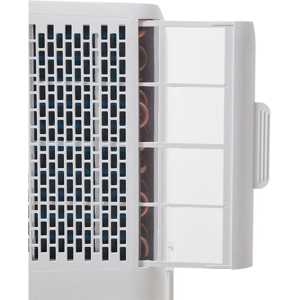 Climatiseur portable blanc 4-en-1 Living and Home avec télécommande 9000 BTU