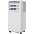 Climatiseur portable blanc 4-en-1 Living and Home avec télécommande 9000 BTU