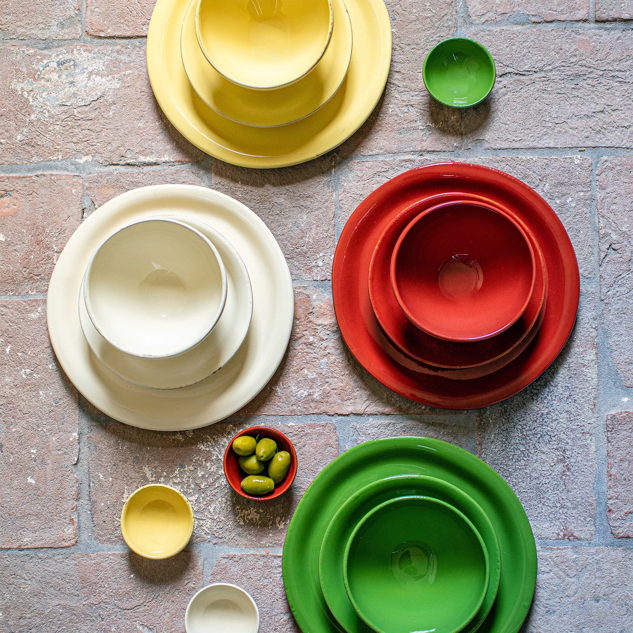 Cucina Fresca Crema Dinner Plate
