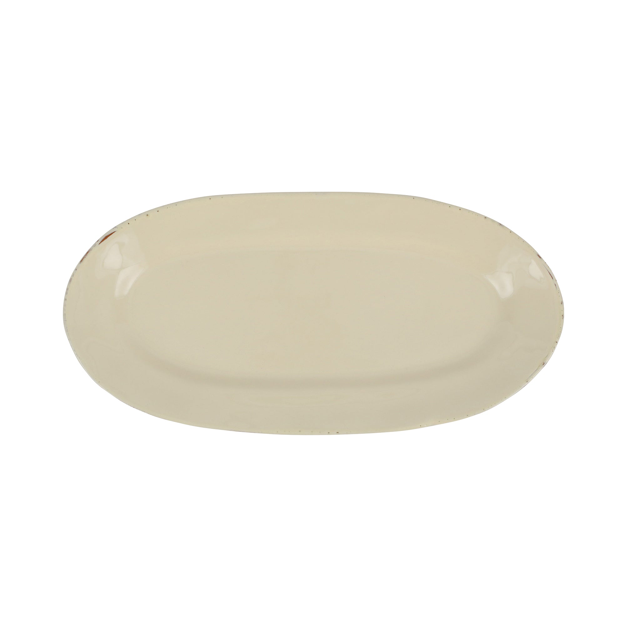 Cucina Fresca Crema Narrow Oval Platter