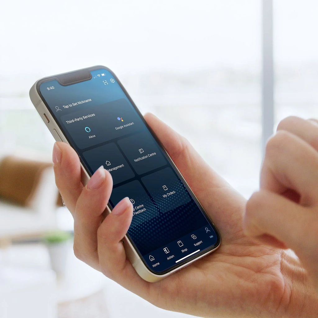 14.000 BTU 3-in-1 Mobile Klimaanlage mit Entfeuchtungsfunktion - Smart Wifi App