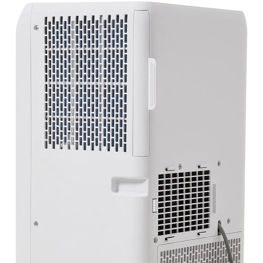 Climatiseur portable blanc 4-en-1 Living and Home avec télécommande 9000 BTU